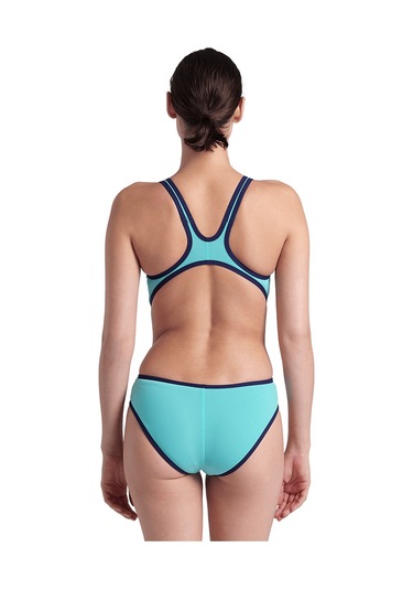 One Big Logo One Piece Kadın Mavi Yüzücü Mayosu 001198840 1525396 Mavi