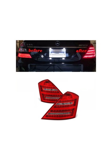 Autogp Mercedes W221 Stop Lambası Seti Ledli Facelift Dizayn