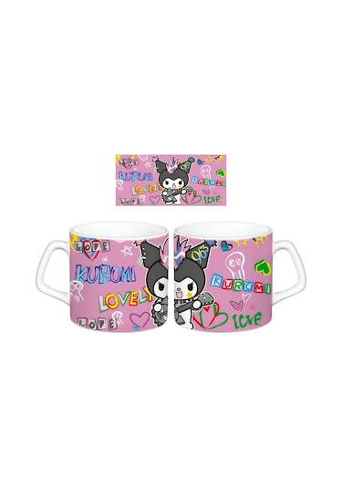 Kuromi Kupa Bardak Tek Adet 0288 Çok Renkli