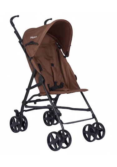 Prava Slim Baston Bebek Arabası / Kahverengi