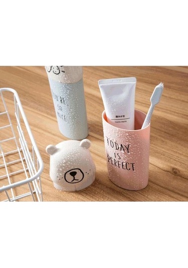 Pazly Tutucu Suntek Seyahat Saklama Kutusu - Kupa Ve Diş Fırçası Mq Diğer