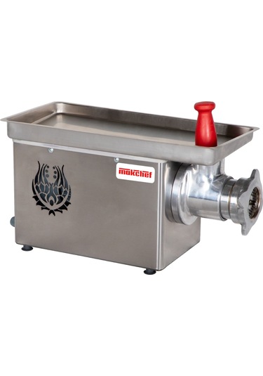 Makchef Et Kıyma Makinesi 12 No 0,55 Kw Güçlü Pratik, Profesyonel Gri - Gümüş