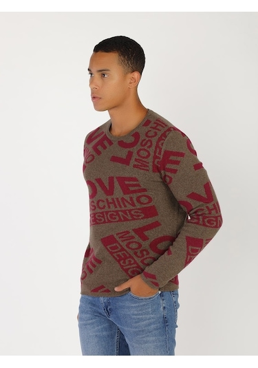 Moschino Yeni Moschıno Erkek Kazak (386805139) Beyaz
