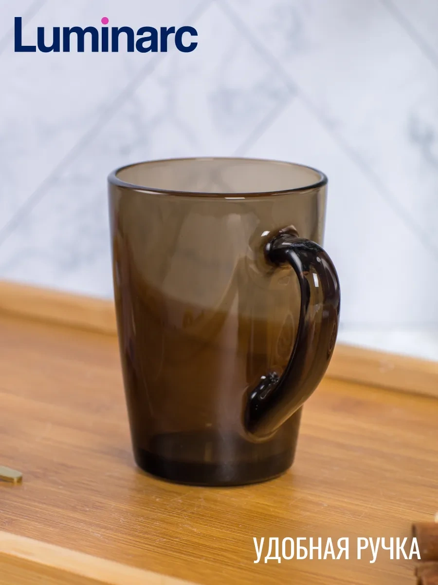 Lumınarc Eclipse 320 Ml Çaydanlıkları 6'lı Set 71717891 Kahverengi