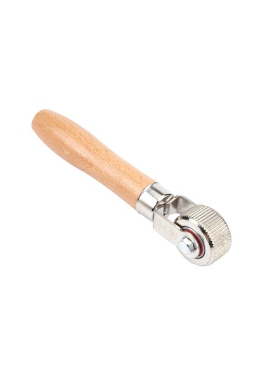 Geeroyoo Orta Boy Lastik Tamir Aracı, Ahşap Kollü Basma Rulmanı - Hava Giderici, İyi Tutuş Ve Hızlı Tamir Sağlar