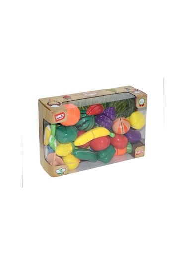 Birlik Oyuncak Kesilebilen Sebze Meyveler 41 Parça