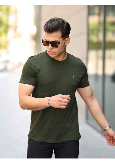 Kozik Standart Fit Bisiklet Yaka Erkek Tişört 5'li Çok Renkli 88975 Çok Renkli