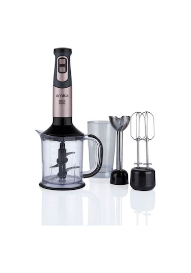 Arnica GH21593 Diva Trend 1200 W Mikser & Blender Seti Rose