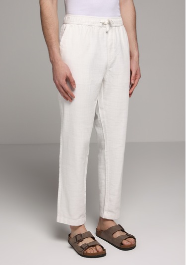Colin's Colins Regular Fit Orta Bel Düz Paça Erkek Beyaz Pantolon Cl1078470 Q1.v2 Wht Colin's Colins Regular Fit Orta Bel Düz Paça Erkek Beyaz Pantolon Cl1078470 Q1.v2 Wht