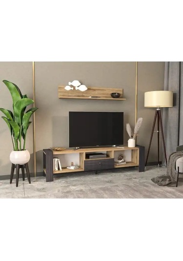 Merkür Tv Ünitesi Açık Ceviz