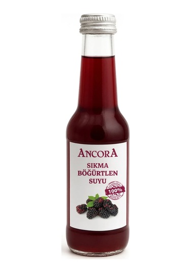 Ancora Sıkma Böğürtlen Suyu 250 Ml X 12 Adet