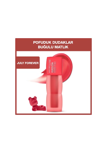 Maybelline New York Superstay Teddy Tint 35 July Forever Allow Custom