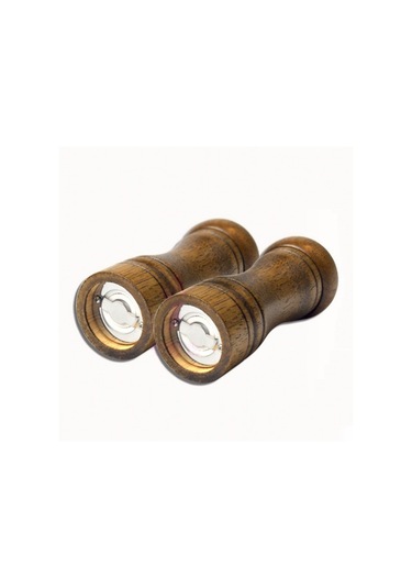 Cbtx 8 İnç Uzunluk Ahşap Biber Baharat Tuz Değirmeni Öğütücü