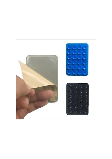 Aircraft Jzcat Vakumlu Telefon Tutucu 5 Adet Siyah