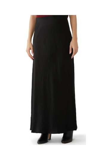 Vince Saten Maxi Etek Siyah
