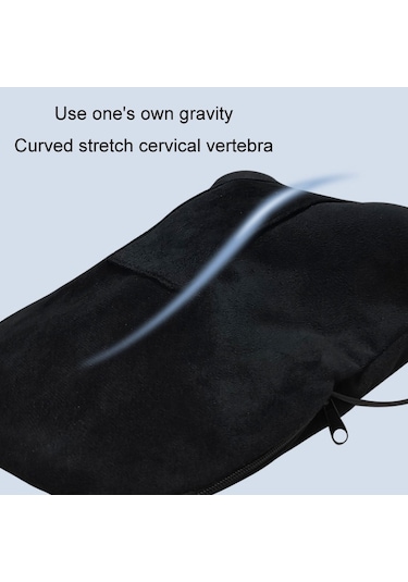 Boyun Masajı Servikal Spondiloz Düzeltme Yastığı, Renk: 877 Usb Elektrikli Isıtma Siyah Çok Renkli
