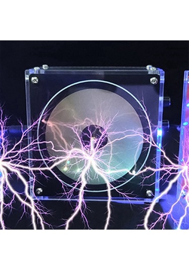 Tesla Bobini Bluetooth Müzik Fırtına Bobini Abd Fişi İçin Altın Panel