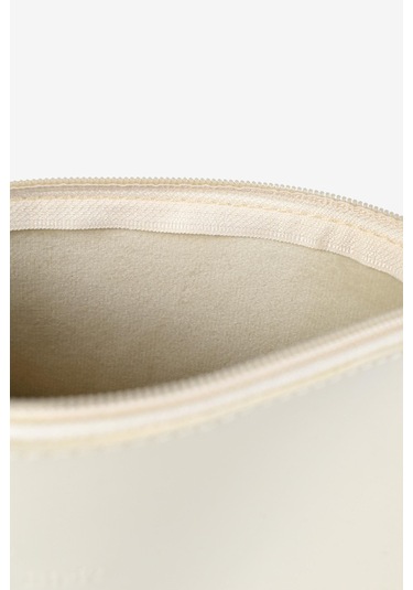 Biriz Kadın Makyaj Çantası - Krem