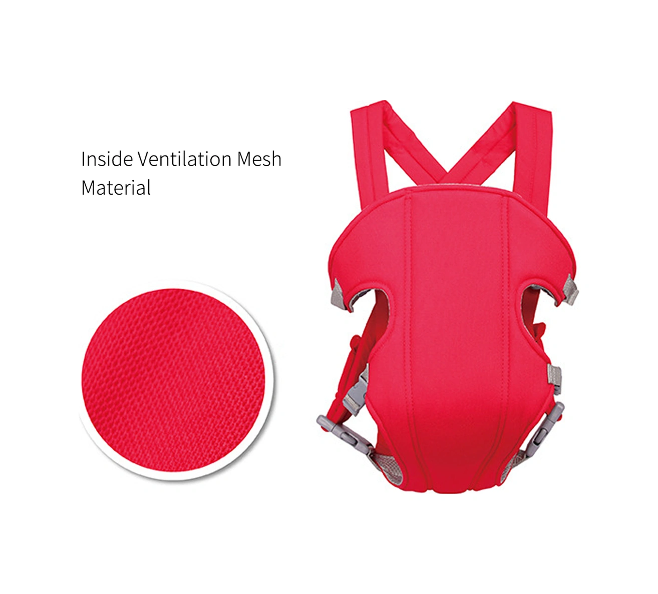 Youmex 3-16 Aylık Bebekler İçin Ergonomik Taşıyıcı Kemer - Yumuşak Kumaş, Bel Ve Omuz Ağrısı Azaltıcı, Renk Seçenekli Mor Mor