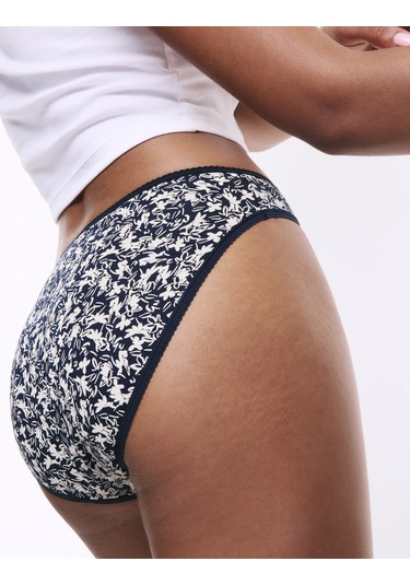 Marks & Spencer 5'li Pamuk-lycra Yüksek Bel Külot Seti Gri