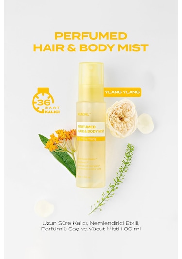 Kundal Perfumed Hair & Body Mist Ylang Ylang