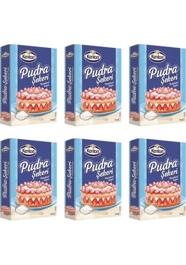 Pudra Şekeri 250gr 6'lı