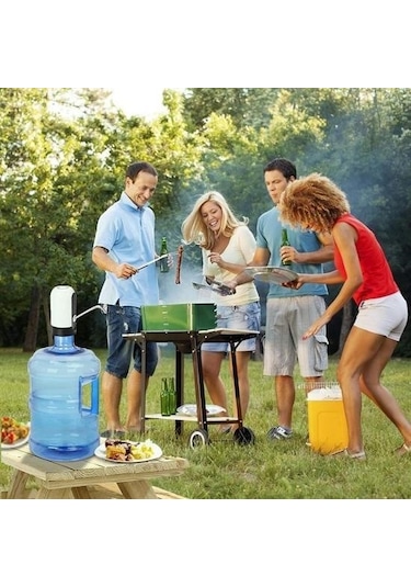 Usb İle Şarj Edilebilir Elektrikli Otomatik Damacana Su Pompası Çok Renkli