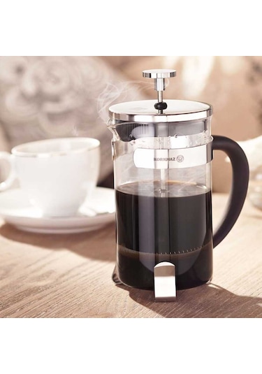 Korkmaz Pressa 800 ML Kahve Presi Gri