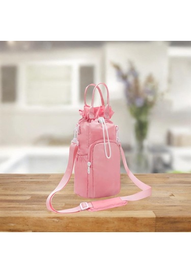 Suntek Su Şişesi Taşıyıcı Dış Hava Aktiviteleri İçin Pembe