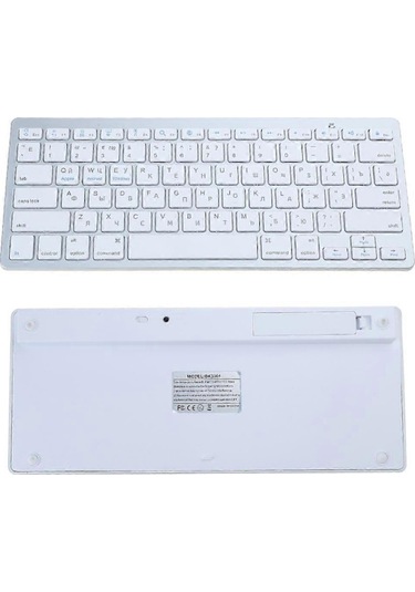 Oyun Klavyesi Rusça Klavye 78 Tuşlu Kablosuz Klavye Bluetooth Desteği