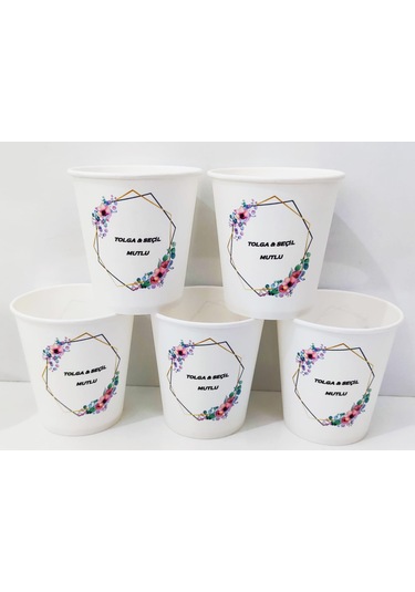 Kişiye Özel Baskılı Karton Bardak Maycup 500