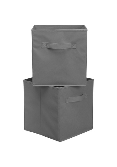 Mufunye 4'lü Katlanır Saklama Küpü Seti, Gri Diğer