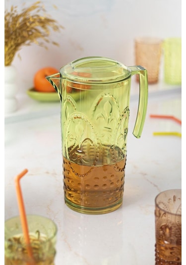 Akrilik Magic 2,3 Lt Yeşil Sürahi Cam Değildir