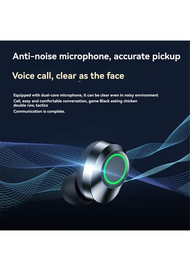 Hombey Yd03 Tws Bluetooth Kulaklık: Yüksek Kaliteli Ses, Mikrofonlu, Büyük Kapasiteli Şarj Kutusu Ve Led Sayısal Göstergeli