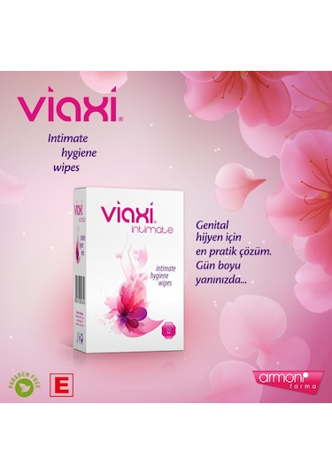 Viaxi Genital Bölge Temizleme Mendili 10'lu