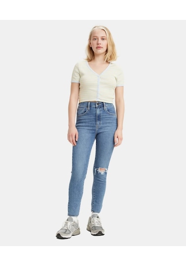 Kadın Mile High Süper Skinny Jeans - 22791-0230 Mavi