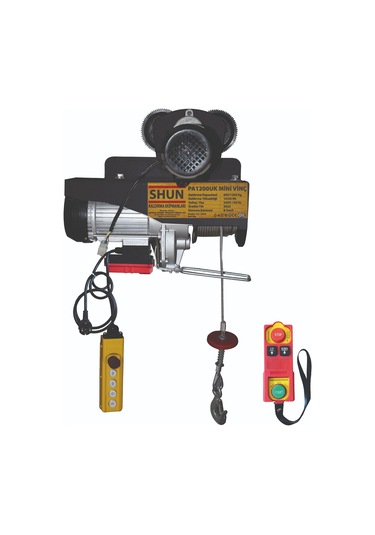Shun 600/1200 Uzaktan Kumandalı 4 Hareketli Vinç