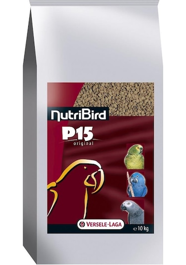 Versele Laga Nutribird P15 Pelet Original Papağan Yemi 10 KG
