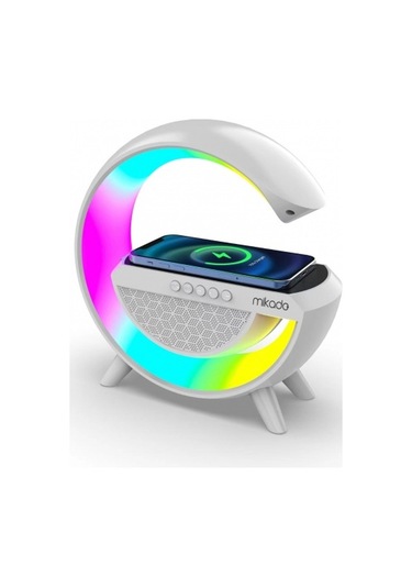 Mıkado Md-g111, 10w, Usb/bt/tf, Rgb Işıklı, 1800mah 15w Kablosuz