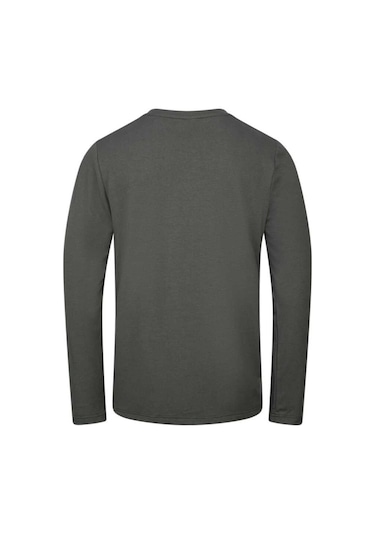 2as Vernon Erkek Uzun Kol Viloft T-shirt Antrasit 001