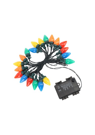 Youtek C9 Çilek Desenli Led Işık Zinciri, 5m 20 Işık, Su Geçirmez, 8 Mod, Kumanda Kontrollü, Noel Ve Dekorasyon Kullanıma Uygun Diğer