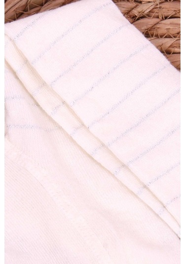 Breeze Kız Çocuk Külotlu Çorap Krem (6 Ay-2 Yaş)