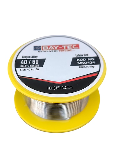 Bay-tec Profesyonel Lehim Teli 50 Gram