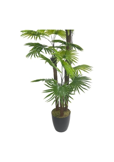 Yapay Ağaç Palmiye Fanpalm 3katlı 24yaprak 130 65cm