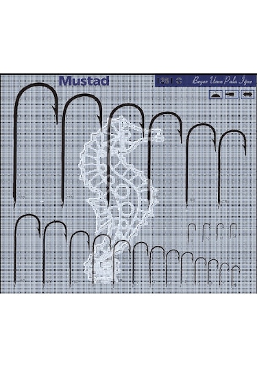 Mustad 1251 C Iğne 100Lü