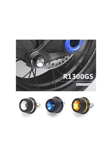 Dashanshop Bmw R1300gs Adv Siyah Tekerlek Koruyucu Arka Aks Çarpışma Kapağı