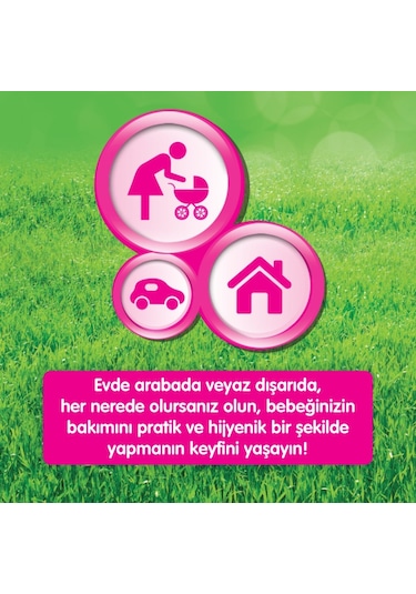 Molfix Bebek Bakım Örtüsü 60 x 60 CM 2 x 10 Adet