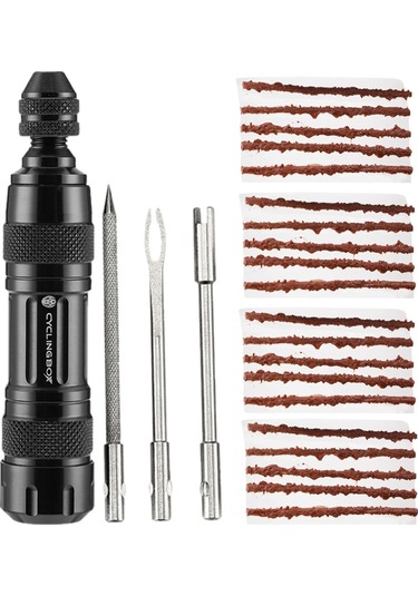 Suntek Bisiklet Lastik Tamir Aletleri Mtb Yol Bisikleti Tubeless Siyah