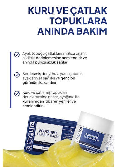 Bodylita Foot&heel Ayak Çatlağı Kremi