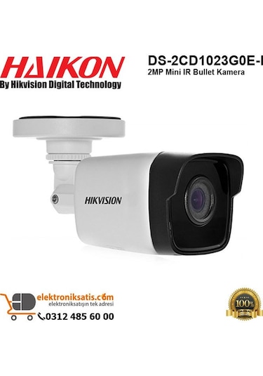Haikon Ds-2Cd1023G0E-I 2Mp Mini Ir Bullet Kamera
